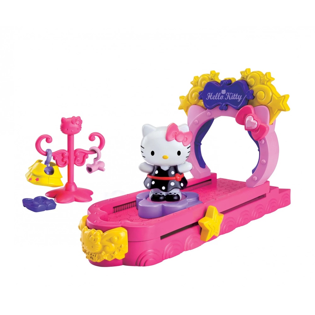 Hello Kitty Playset Moda Fashion - Blue-Box | Shopee Brasil