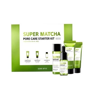 some by mi super matcha pore care starter kit em Oferta na Shopee