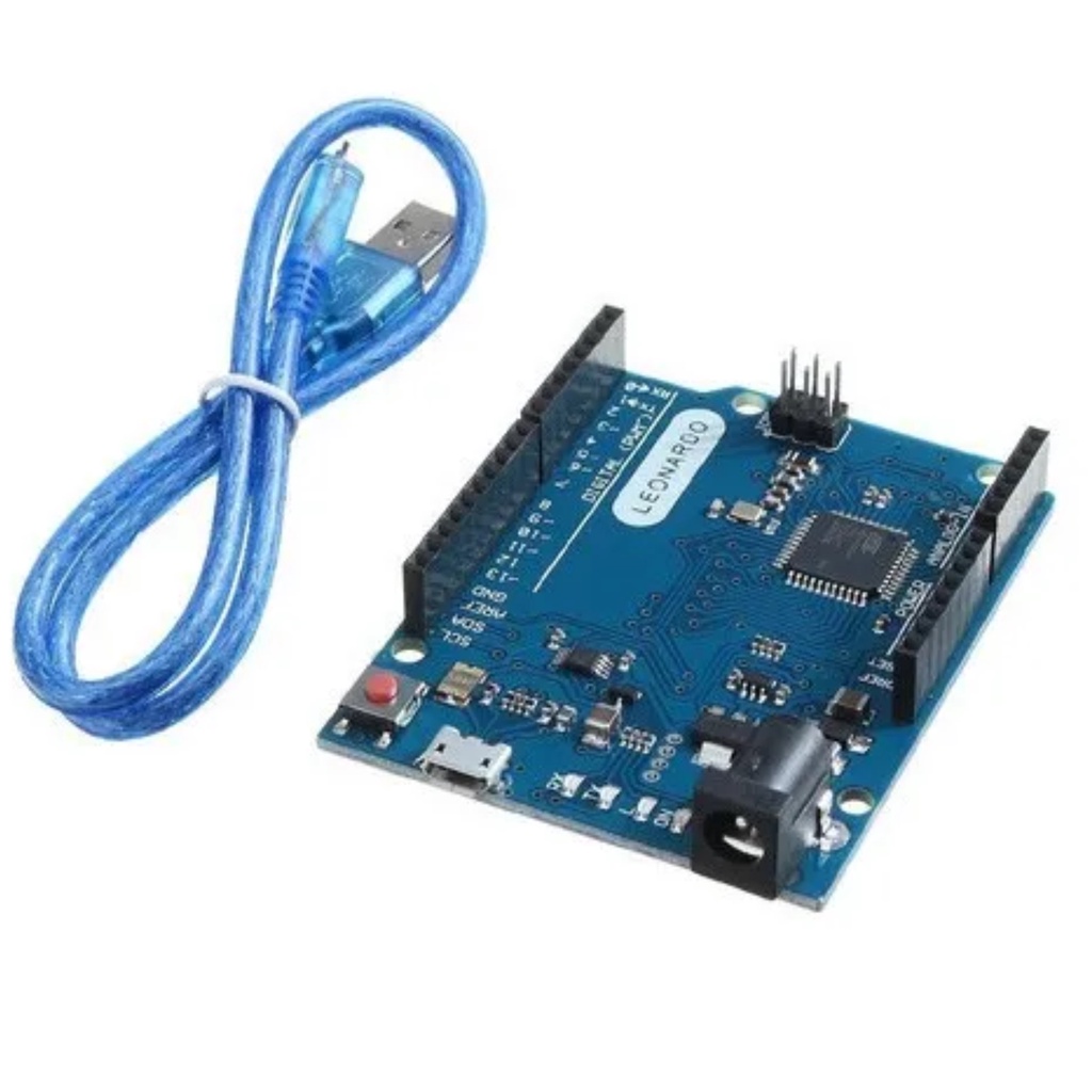 Compativel Arduino Leonardo R3 Rev3 Atmega32u4 + Cabo Usb