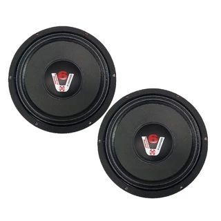 Kit 2 Woofer Compet Medio Grave 10 Polegadas 100w Rms 4 ohms