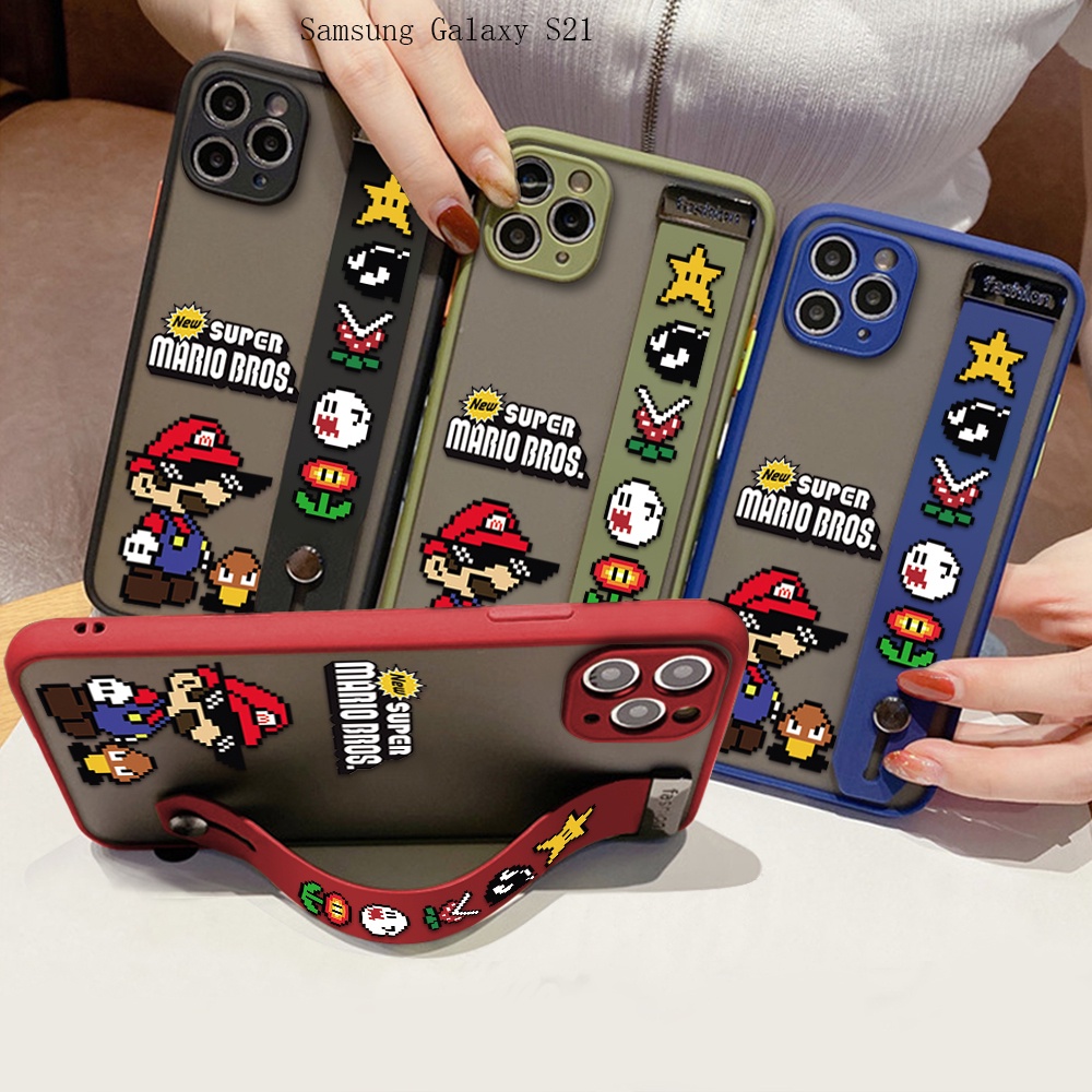 Samsung Galaxy S21 S20 S10 FE Plus Lite Ultra 5G Para Capinha De Celular Super Mario Game