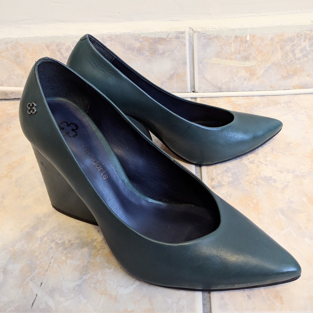 Scarpin capodarte hot sale verde