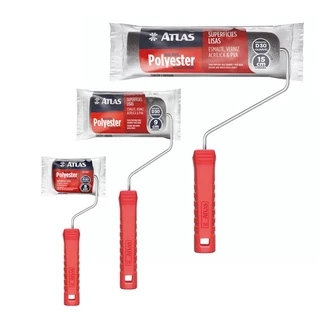 Rolo Espuma Poliéster Cinza 5cm, 9cm, 15cm Atlas - Escolher Tamanho