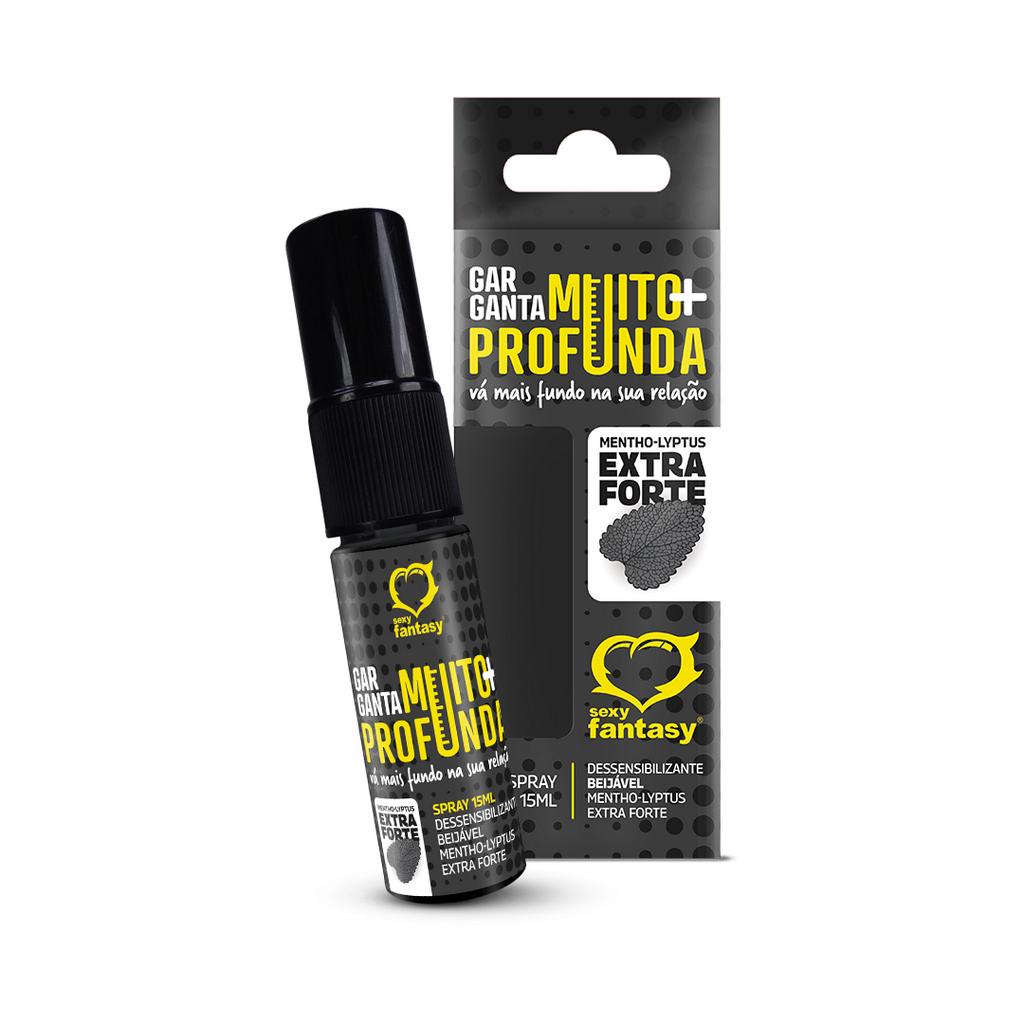 Sexo Oral Garganta Profunda Spray 15ml Sexy Fantasy SEX SHOP