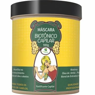 Máscara Biotônico Capilar Nutrição e Crescimento Hábito Cosméticos