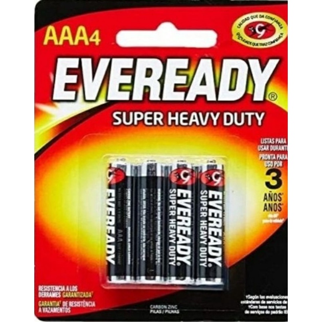 Batteria 9V Eveready, 5Ah, Zinco carbone