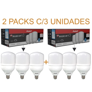 Kit/Pack C/6 Lampadas 20W AVANT