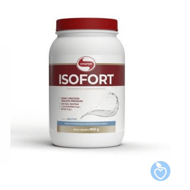 Isofort Whey – 900g – Neutro – Vitafor