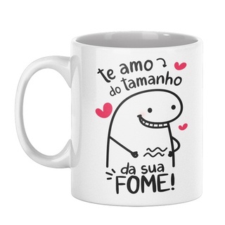 Caneca Cerâmica Florks Meme Dia dos Namorados Já Faz Uns Anos Que a Gente  Se Atura - 325ml no Shoptime