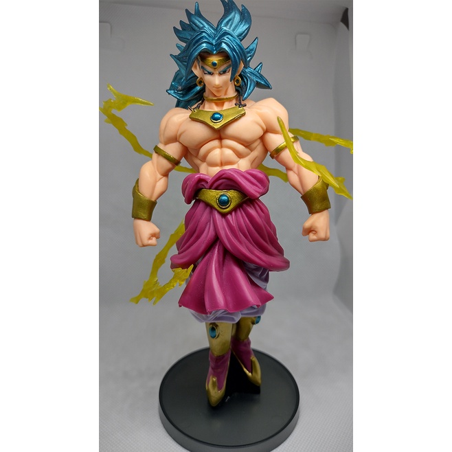 Action Figure Dragon Ball Z DBZ Broly SSJ Blue figura ação modelo brinquedos 22cm