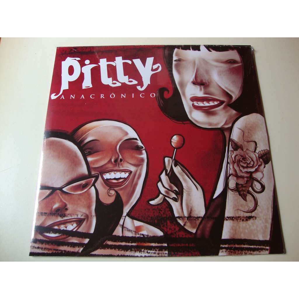 Lp - Vinil - Pitty - Anacrônico - Lacrado, 180 Gramas (Vinil Vermelho ...