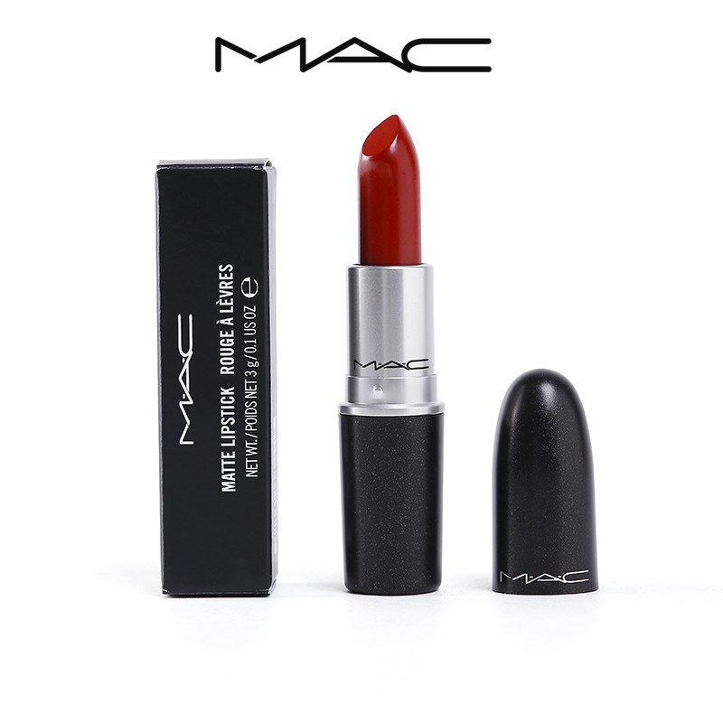 MAC Matte Batom Rouge A Levres (602 Chili , 612 Vermelho Russo , 646 ...