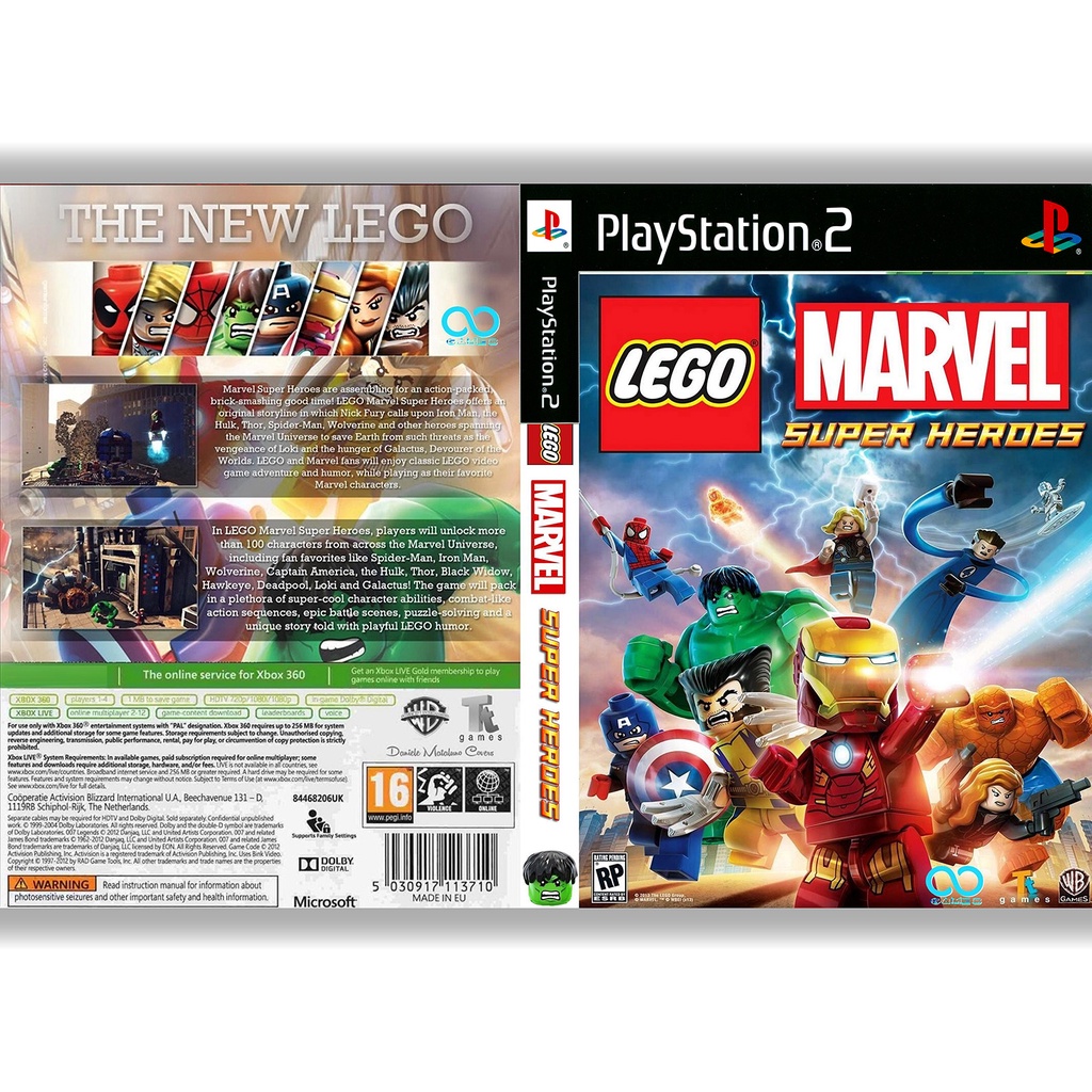 Lego on sale marvel ps2