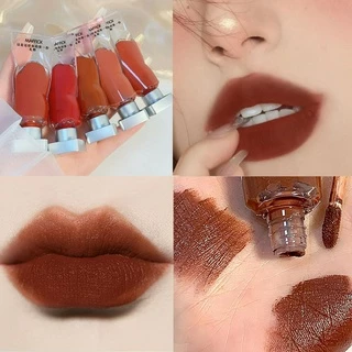 Ice Cube Velvet Lip Gloss Hidratante Não-secagem Lip Gloss Matte Matte Lip Gloss