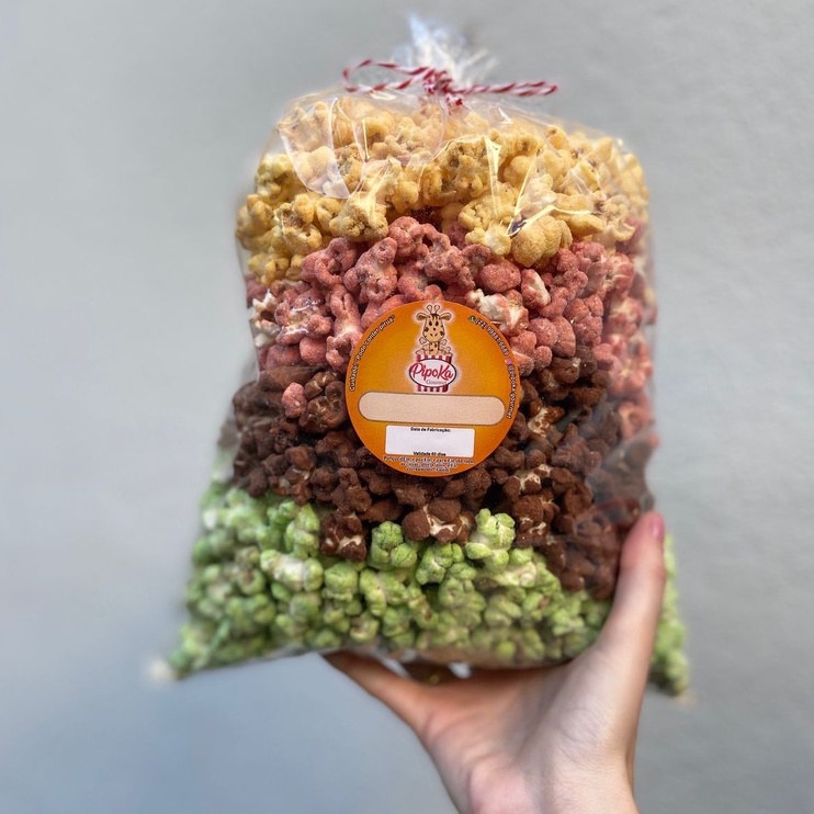 Pipoca Gourmet - 🖐 - 400g Linha Tradicional - PipoKa Gourmet