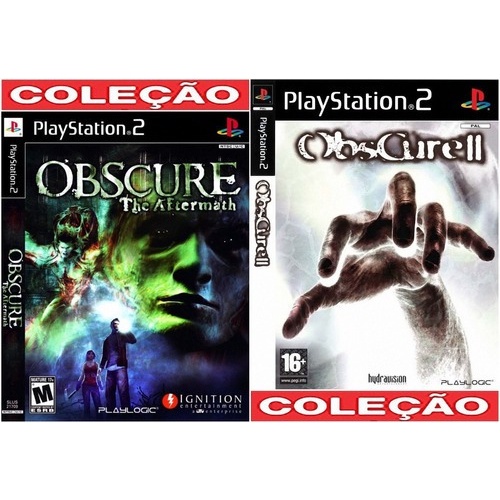 Obscure Collection Terror (2 Jogos) Ps2 Desbloqueado Patch