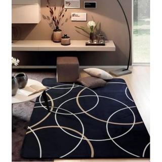 Tapete Grande Flannel Para Sala Aveludado Luxuoso 2,0 x 1,4 m