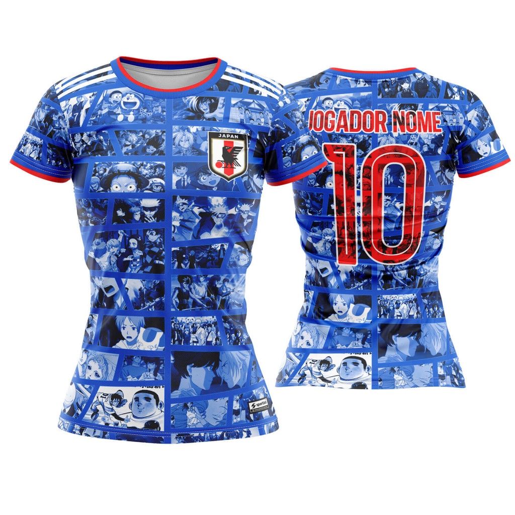 Camisa Japão Azul 2022/2023 (Copa do Mundo) – Versão Jogador