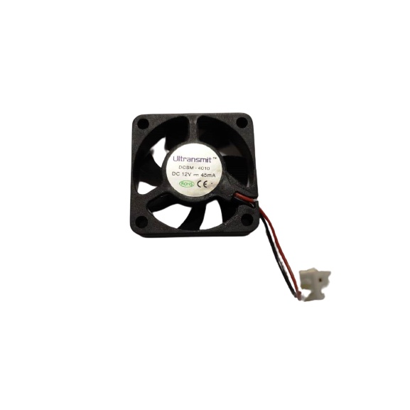 Micro Ventilador 40x40x10mm 12v 45ma Dcsm4010 Dc12v Ultransmit