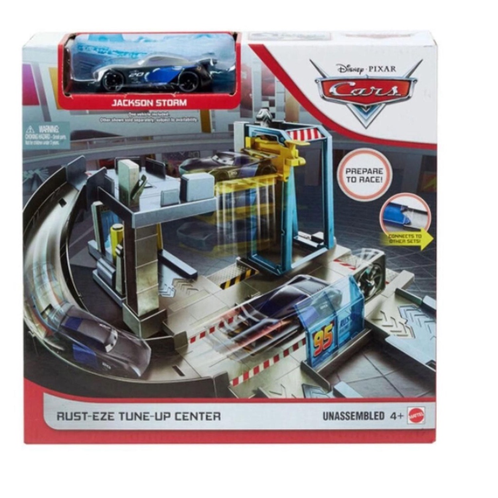 Pista Carros Disney Rust-eze Racing Center Tune-up - Mattel | Shopee Brasil