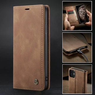 Capa Flip Carteira Luxuosa Flip Magnética Para Iphone 11 12 13 Pro Max 6 6s 7 8 Plus Se2020 XR XS