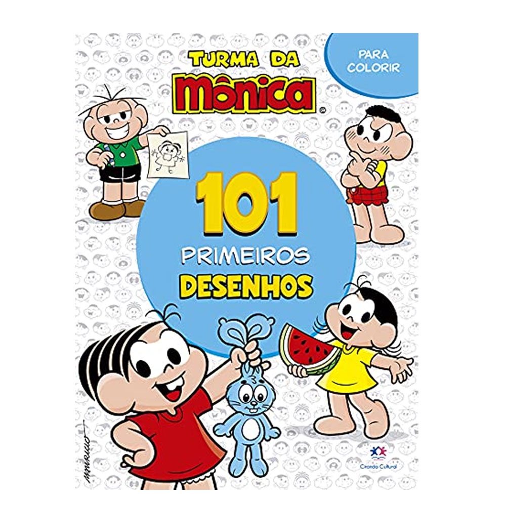 Kit 2 Livros Para Colorir 501 Desenhos Turma Da Mônica + 365 Atividades Patrulha  Canina