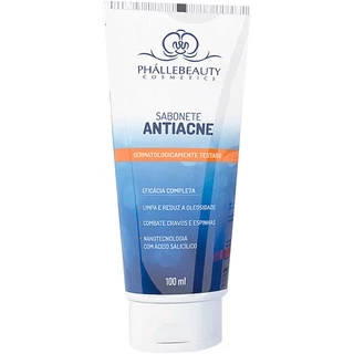 Sabonete Facial Antiacne 100ml PhálleBeauty PH0554