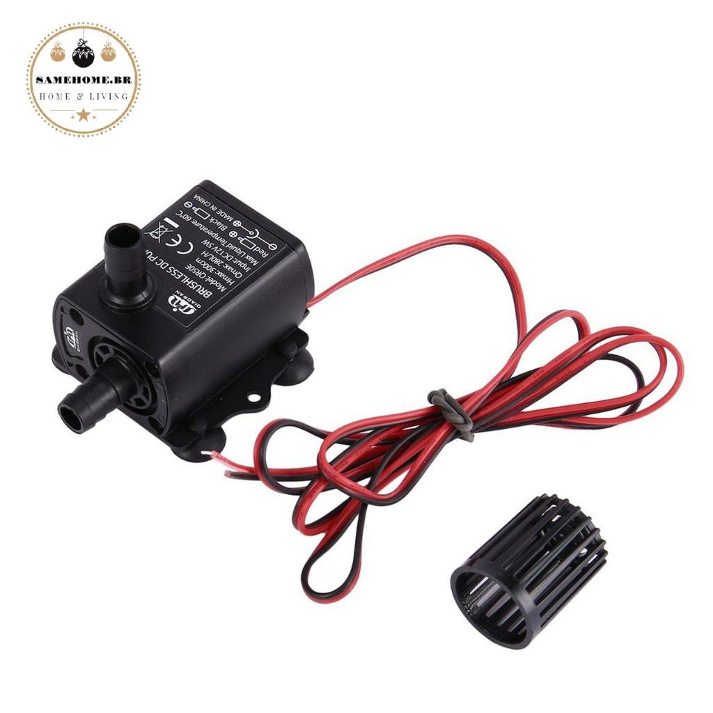 Mini Bomba D 'Água Brushless Dc 12v 5w 280l / H Elevador 300cm Fonte Submersível