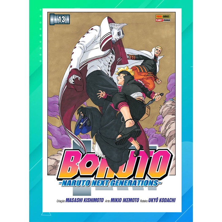 Boruto é o mangá mensal mais lido