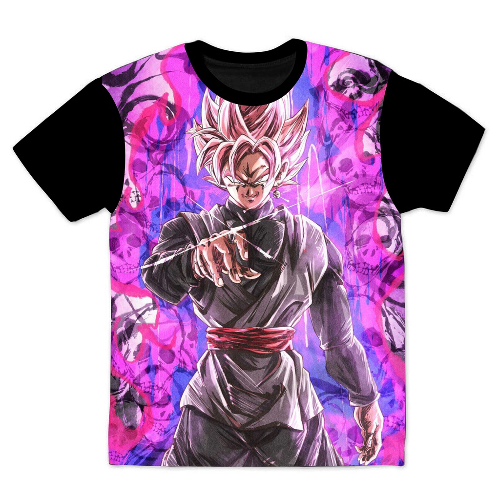 Camisa Camiseta Blusa Black Goku Instinto Superior