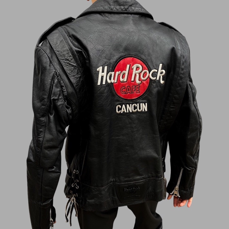 Jaqueta Motorcycle Hard Rock, Original e Vintage | Shopee Brasil
