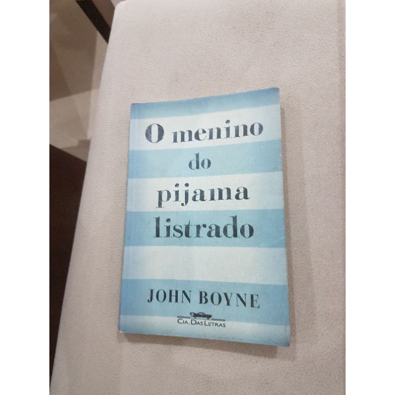 Livro O Menino Do Pijama Listrado Shopee Brasil