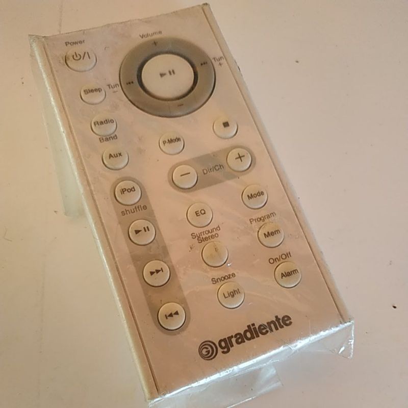 Controle Remoto De Som Gradiente Raridade Promoção | Shopee Brasil