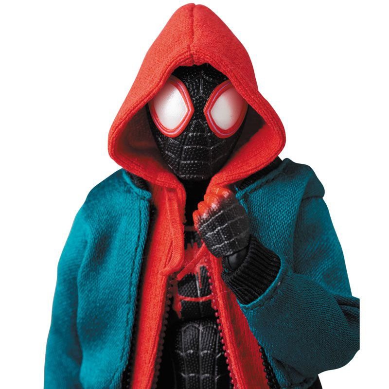 Boneco Miles Morales Mafex #236 Spider-man Spider-verse