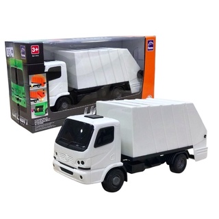 Mini Caminhão Coletor De Lixo Compactador Brinquedo Iveco