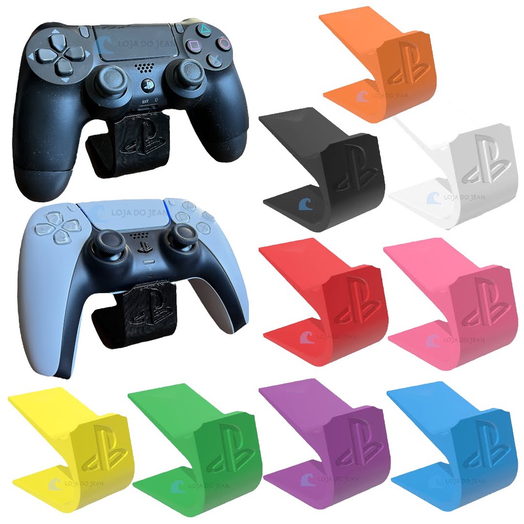 Suporte 2 Controles PS5 Playstation 5 Apoio de Mesa Double VN :  : Games e Consoles