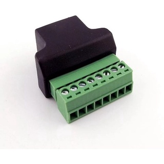Conector Adaptador Rj45 Para Bornes Parafusos | Shopee Brasil