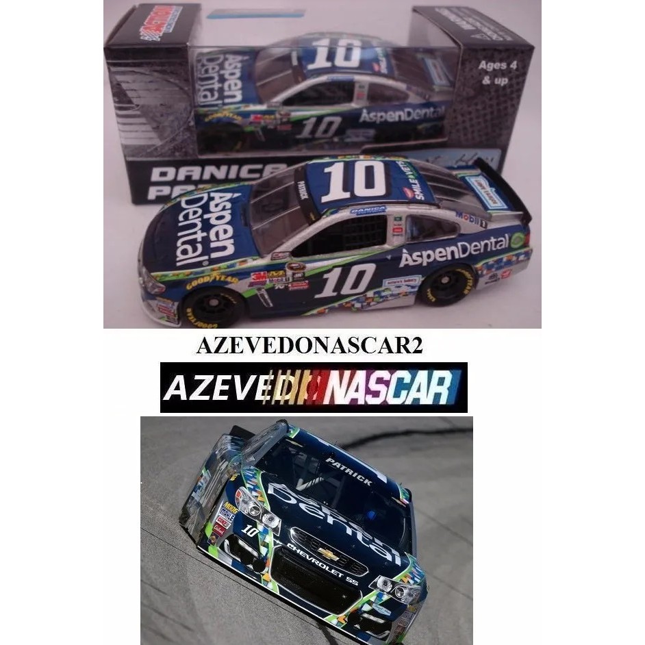 格安即決 #10 1/64 Nascar Danica 2016 Dental Aspen Chevy Patrick ミニカー