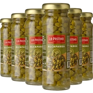 6x Alcaparras LA PASTINA Peso Drenado 60g