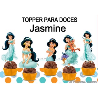 Bolo Fake Falso Para Festa No Tema Princesa Jasmine 10 em Promoção na  Americanas