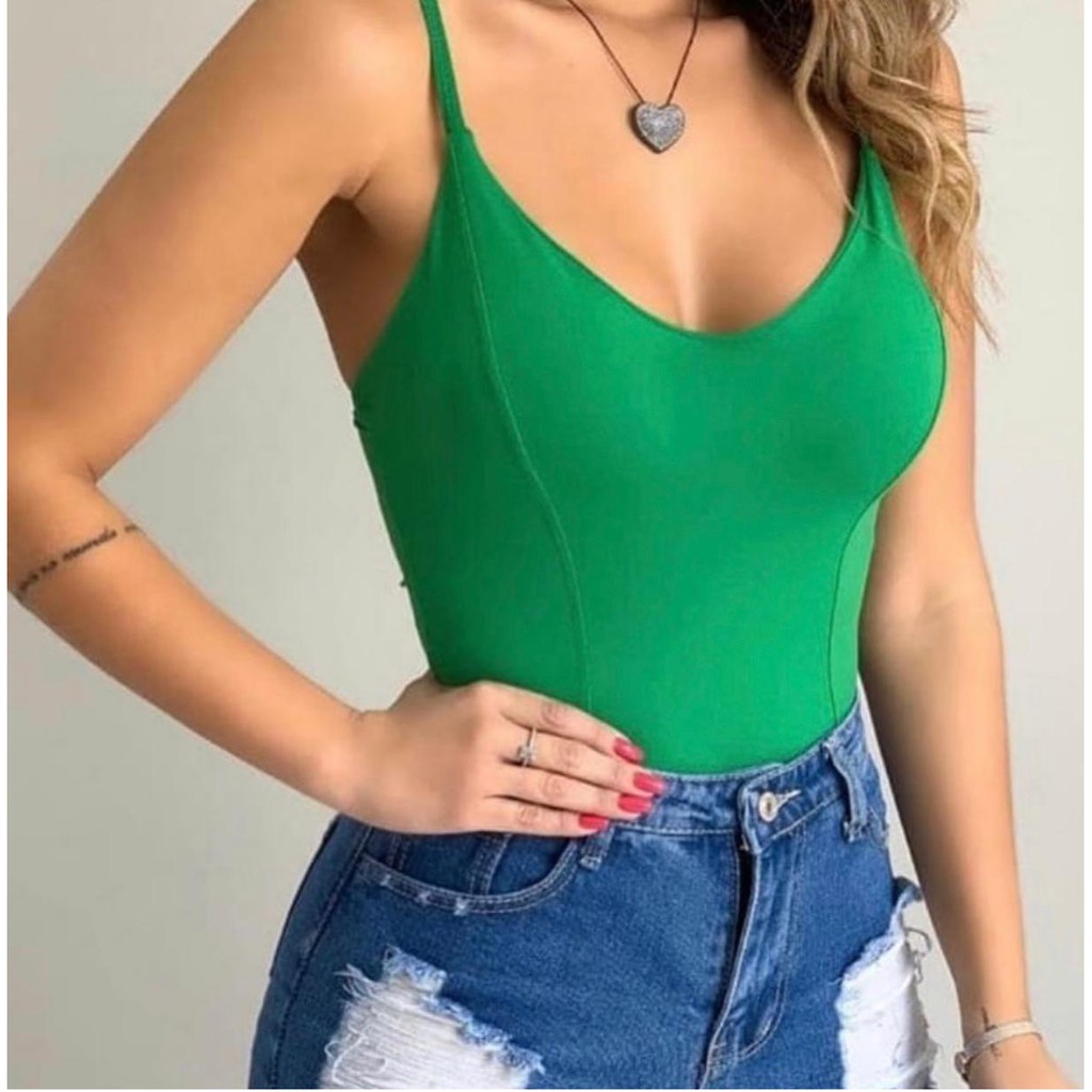 Body Bore Bori Feminino Com Bojo | Shopee Brasil