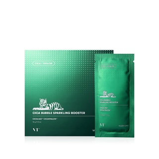 vt cosmetics cica bubble sparkling booster 10g 10ea