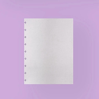 Refil de folhas do CADERNO INTELIGENTE Linhas Brancas 90g/M2