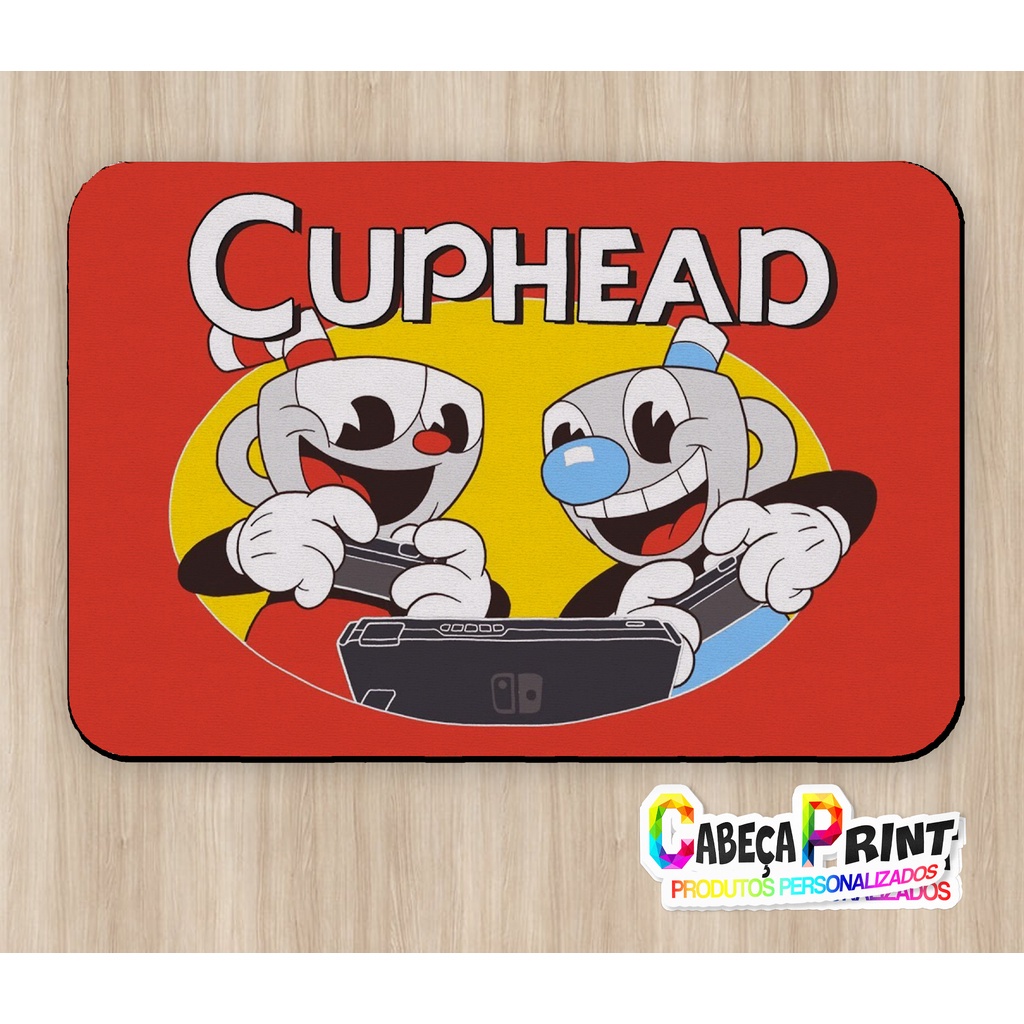 Mouse Pad 20x28 Cm Cuphead | Shopee Brasil