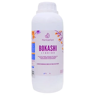 Bokashi Orgânico Liquido 1 L Rende 200 litros Envio Em 24 horas