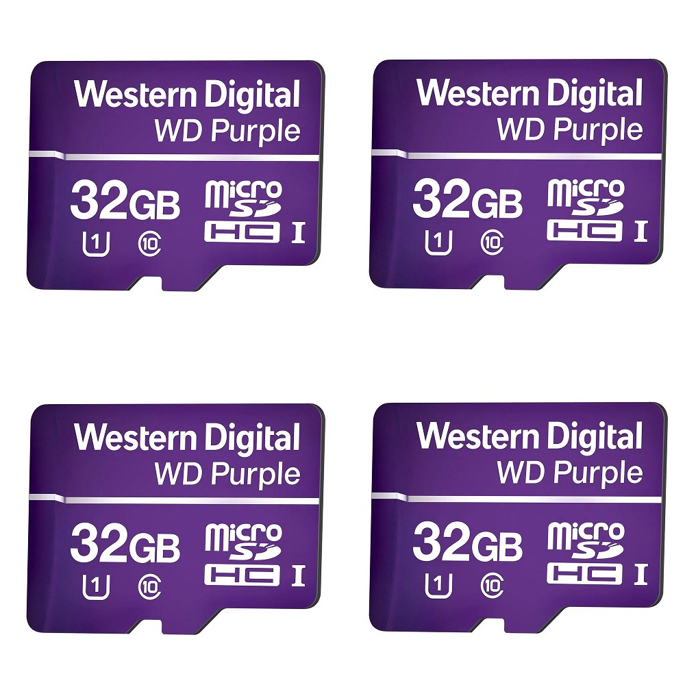 Cartão de memória micro-SD 32 GB WD Purple