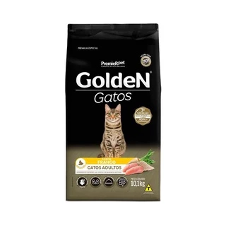 Ração Golden Para Gatos Adultos Sabor Frango 10Kg
