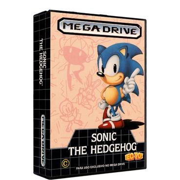 Sonic The Hedgehog 2 Original Na Caixa Genesis Mega Drive