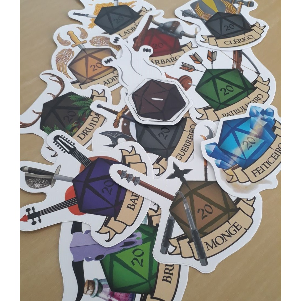 Adesivos RPG | Shopee Brasil