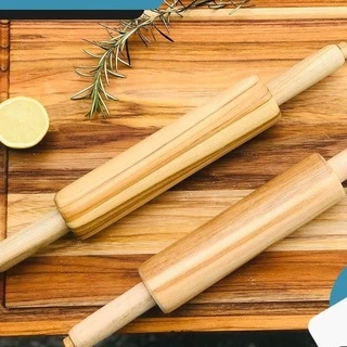 COM OFERTA Rolo Para Massa Madeira Pau Móvel De Macarrão Stolf /43cm e 36cm - 1unidade Promoção
